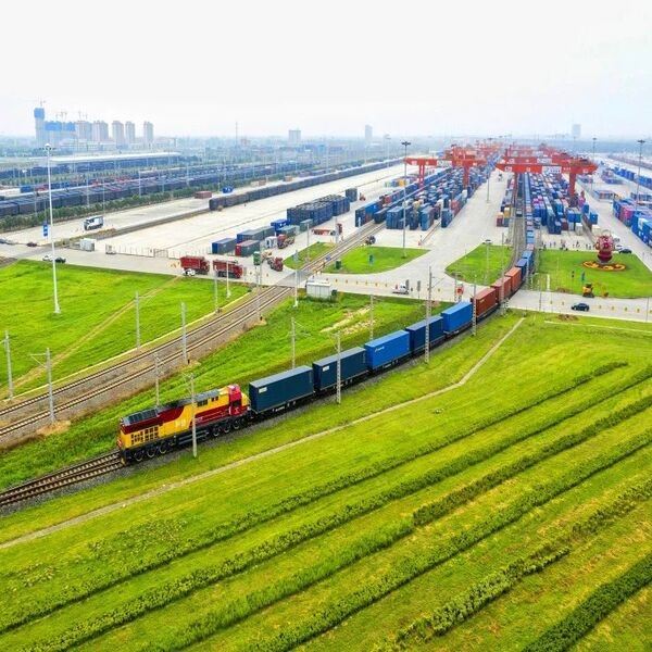 China   Europa   Express   Zug   Logistik